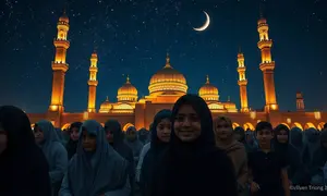 arti malam nisfu syaban ©Ilustrasi dibuat AI