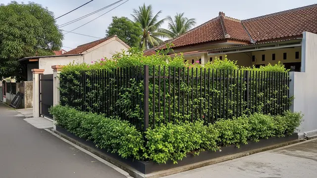 Model Pagar Rumah untuk Pemilik yang Sering Bepergian