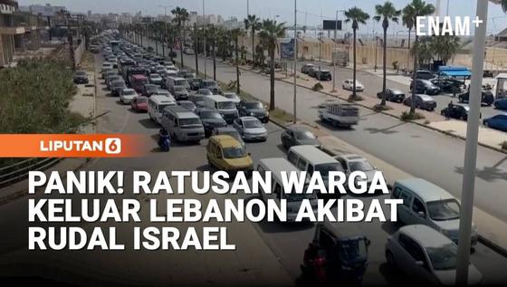 Pengungsian Besar-besaran Warga Lebanon, Perang Kembali Berlanjut?