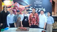 Sajian Sosis Argentina sampai Kambing Guling yang Empuk dari Olahan Daging Domba Australia di program Lambassador dari MLA. (Liputan6.com/Henry)