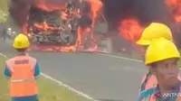 Terungkap Penyebab Kebakaran Hebat Dalam Tabrakan Maut Bus ALS Vs Truk Tangki