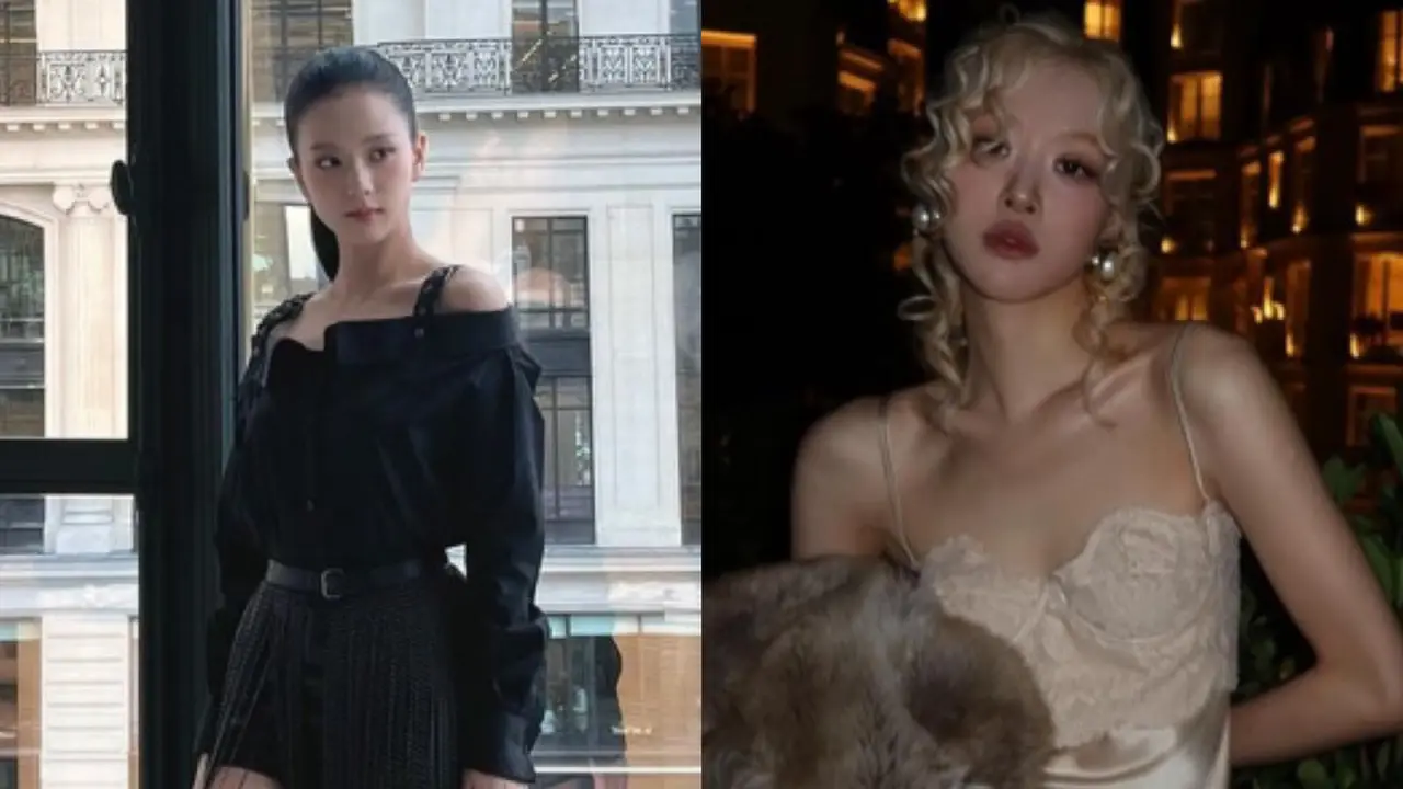 Jisoo dan Rose Blackpink Hadir di Paris Fashion Week