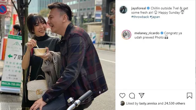 Gisella Anastasia - Wijaya Saputra alias Wijin (Foto: Instagram/@jaysforeal)