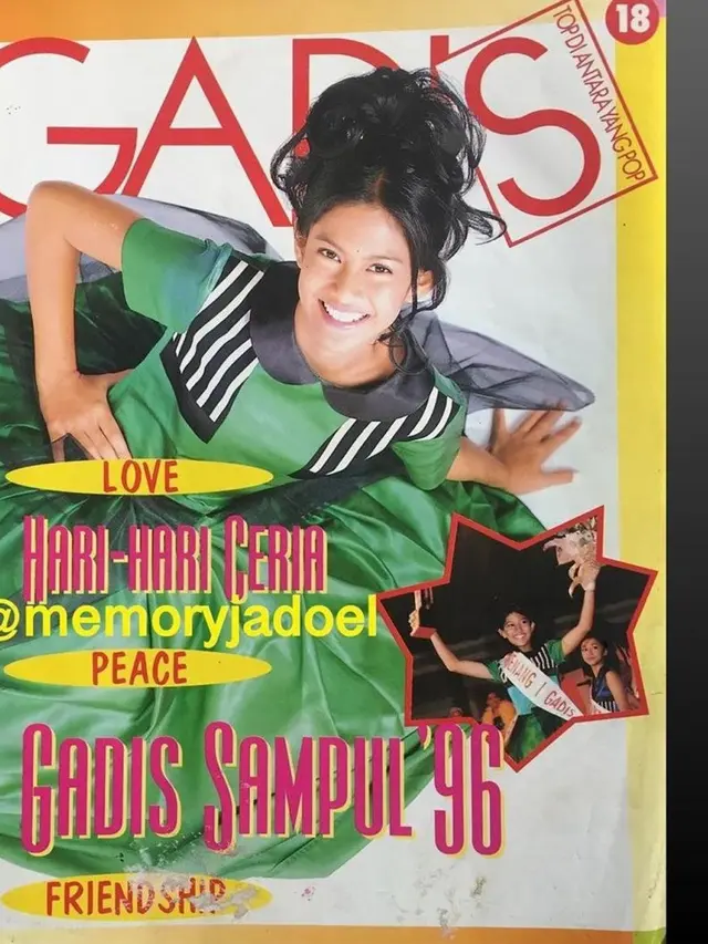 Ultah ke-40 Tahun, Ini 6 Potret Lawas Dian Sastro saat Jadi Model Majalah Jadul