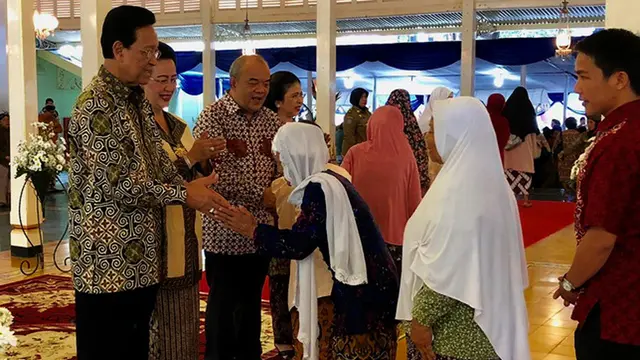 Halalbihalal di Bangsal Kepatihan Yogyakarta
