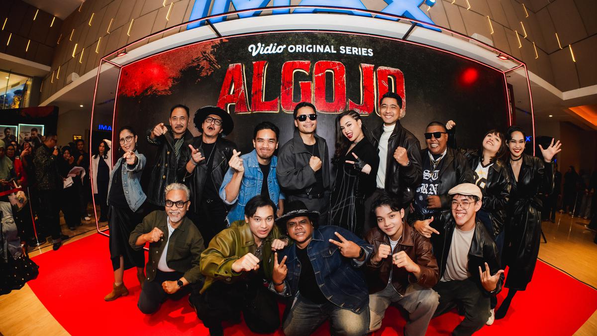 Potret Keseruan Konferensi Pers Vidio Original Series Algojo, Debut Arya Saloka Serial Laga