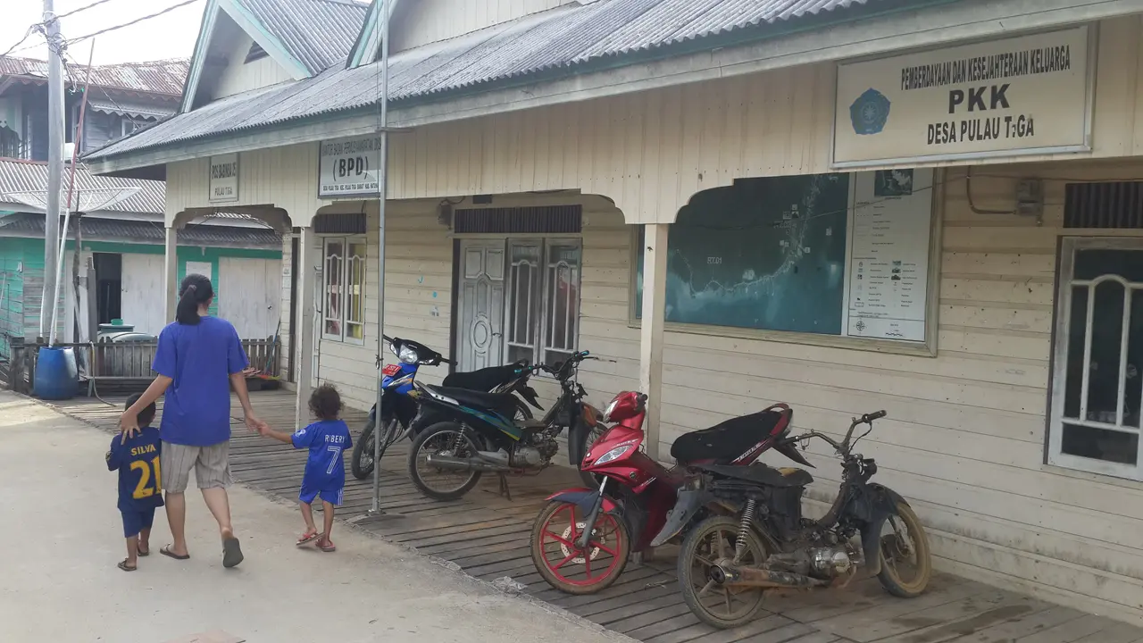 Pulau Tiga, Natuna Kepulauan Riau yang akan segera nikmati listrik PLN (Foto: Wicak/Liputan6.com)