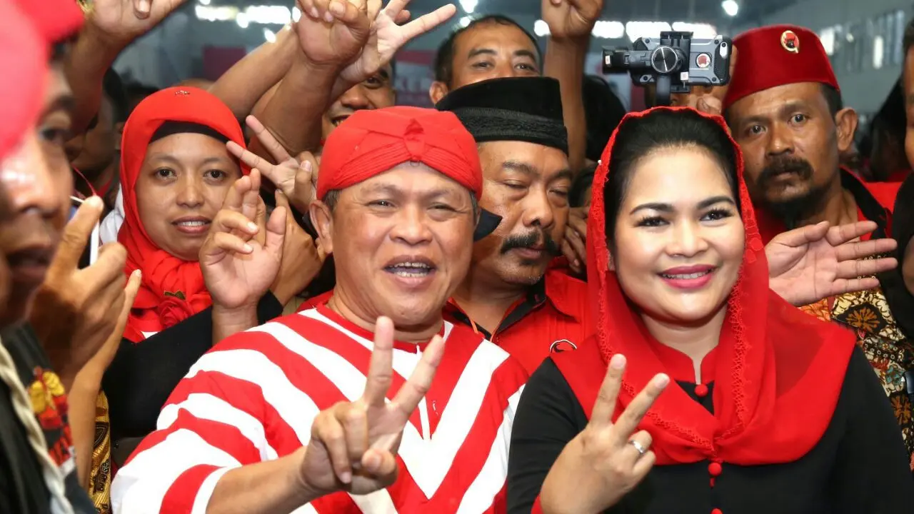 Calon Wakil Gubernur Jawa Timur Puti Guntur Soekarno