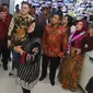 Wali Kota Surabaya Tri Rismaharini menerima kunjungan kerja anggota DPRD Jakarta.  (Foto: Liputan6.com/Dian Kurniawan)