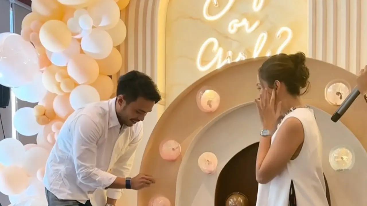 Jessica Mila saat Gender Reveal,