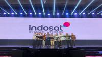 Konferensi Pers Merger dan Akuisisi PT Indosat Tbk dan PT Hutchison 3 Indonesia, Selasa (4/1/2022) (Foto: Liputan6.com/Pipit I.R)