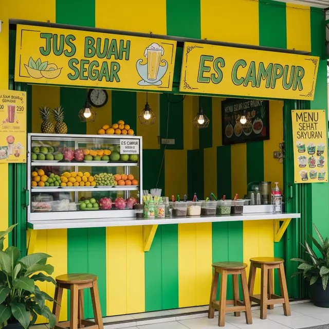 Kombinasi Warna yang Cocok untuk Warung