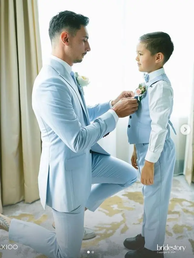 Vincent Verhaag - El Barack, putra Jessica Iskandar (Foto: Instagram/@thebridestory)