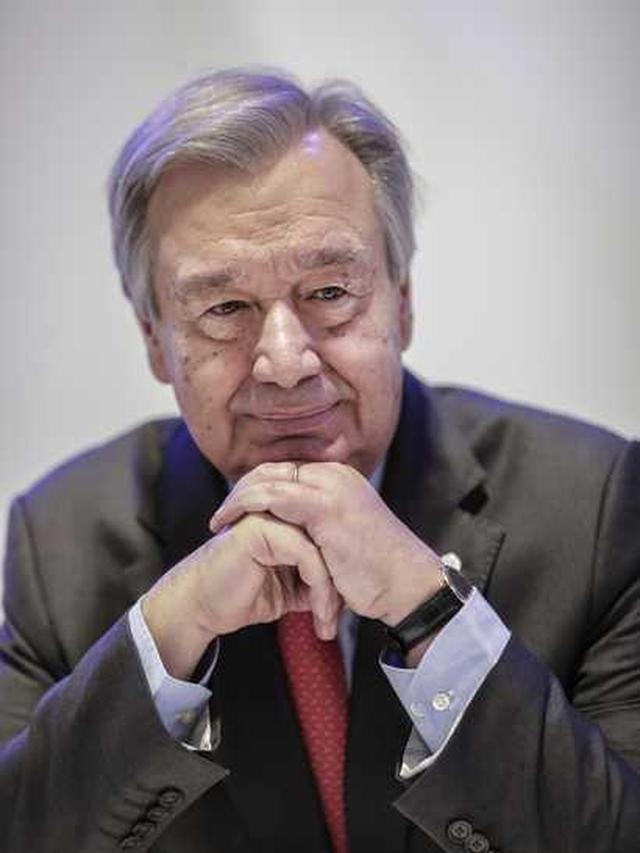 Sekretaris Jenderal AS, Antonio Guterres.