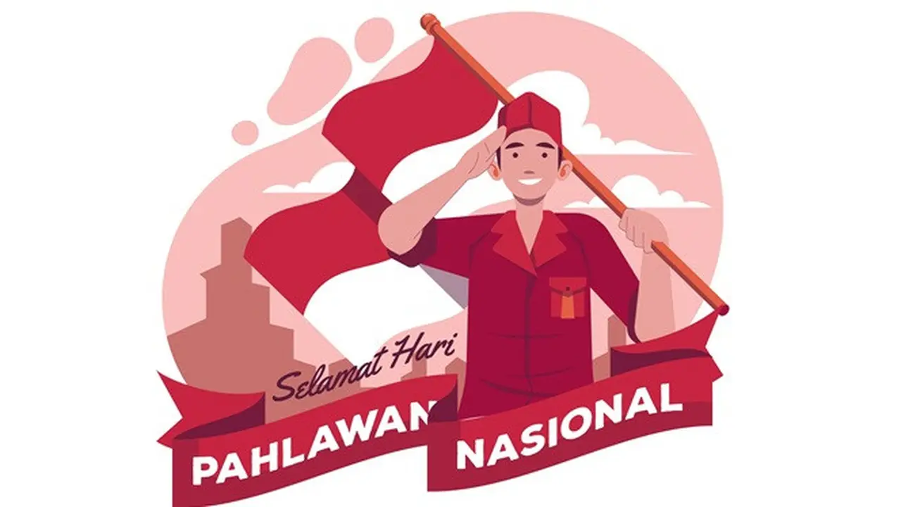 Ucapan Selamat Hari Pahlawan (sumber: freepik)