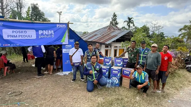 Ribuan Warga di Sejumlah Titik Pengungsian Terima Bantuan