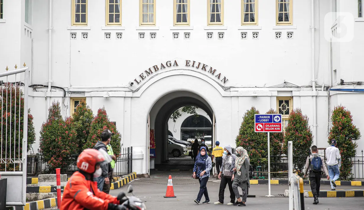 Suasana Kantor Lembaga Biologi Molekuler (LBM) Eijkman di Jakarta, Selasa (4/1/2022). Pemerintah melebur LBM Eijkman yang telah beroperasi selama 33 tahun ke Badan Riset dan Inovasi Nasional (BRIN).  (Liputan6.com/Faizal Fanani)