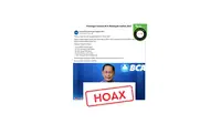 Cek fakta tautan pendaftaran Bank BCA