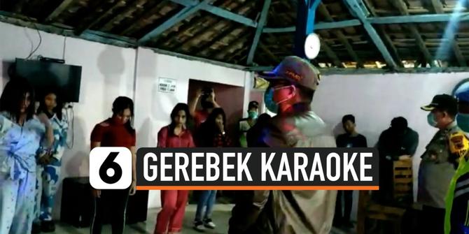VIDEO: Polisi Menggerebek Lokasi Karaoke yang Beroperasi Saat Pandemi Corona