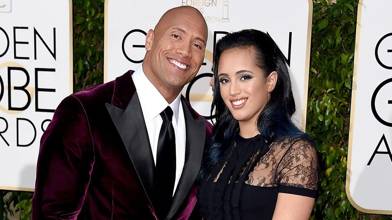 The Rock dan Simone Alexandra