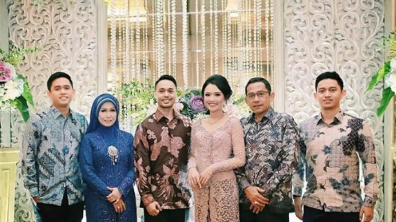 Foto Belva dan keluarga