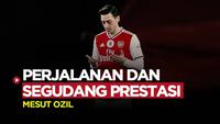Berita Motion grafis rangkuman perjalanan Mesut Ozil dan torehan prestasinya di dunia sepak bola. Berikut rangkumannya.
