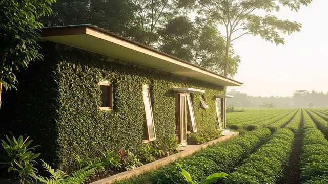 Model Rumah Minimalis Sederhana Dekat Perkebunan