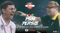Shopee Liga 1 - PSM Makassar Vs Persib Bandung - Head to Head Pelatih (Bola.com/Adreanus Titus/Faris Kholid)
