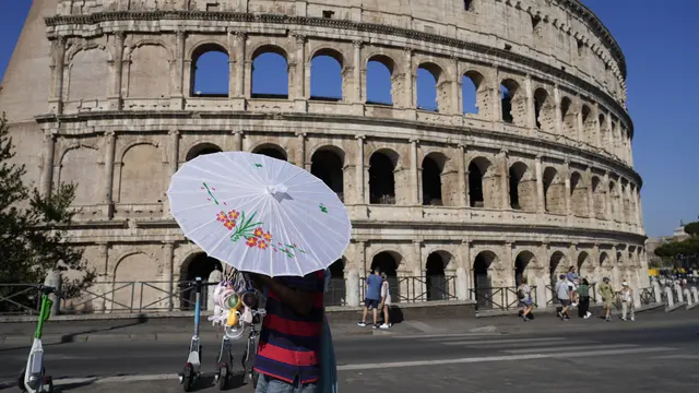 Italia menghadapi akhir pekan terpanas tahun ini