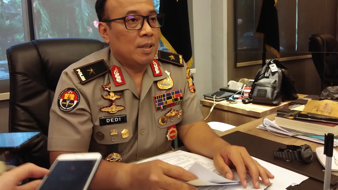 Karo Penmas Divisi Humas Polri, Brigjen Pol Dedi Prasetyo, di Mabes Polri, Selasa (27/8/2019).
