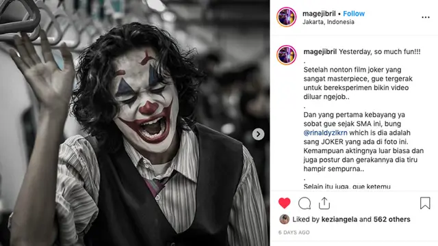 instagram @magejibril