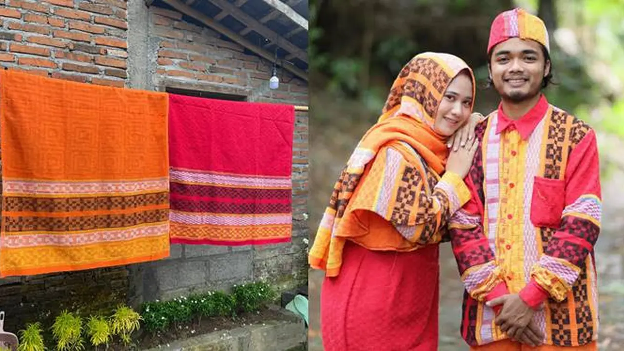 7 Potret Baju Couple Lebaran yang Terbuat dari Handuk, Hasil Keren