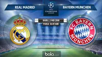 Semifinal Liga Champions 2017/2018 Real Madrid Vs Bayern Munchen (Bola.com/Adreanus Titus)