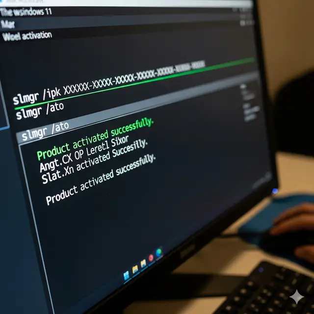 Aktivasi Windows 11 (Foto: Gemini)