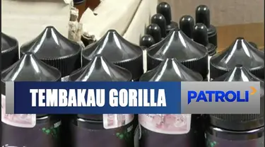 Polda Metro Jaya menangkap tiga tersangka kasus yang mendirikan industri narkoba rumahan cairan rokok elektrik mengandung tembakau gorilla.