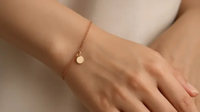 Model Gelang Rose Gold Minimalis