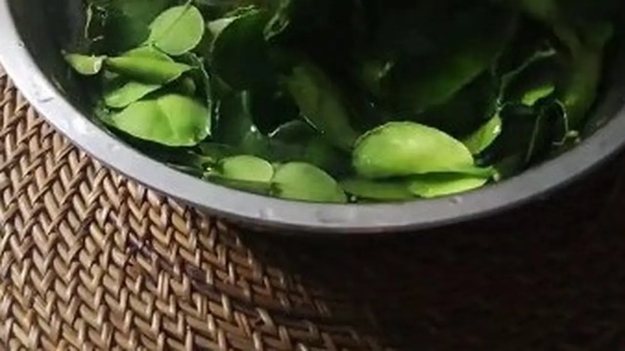 Cara menyimpan daun jeruk
