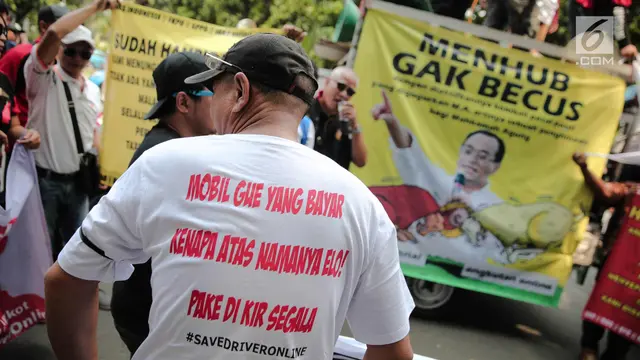 Demo Pengemudi Taksi Online