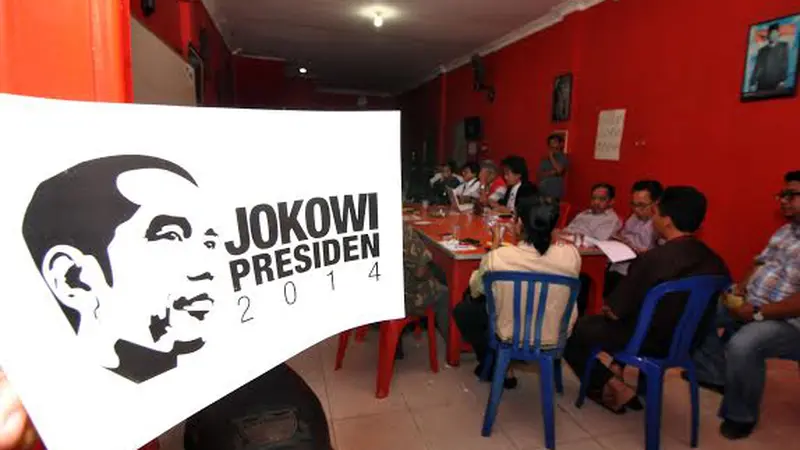 Posko Pemenangan Jokowi-JK Mulai Banyak Didirikan di Palu