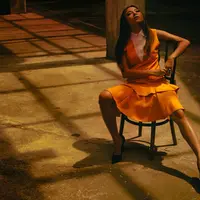 Nadia Vega. (Dress by Sissaechic/ IG @sissaechic, Earrings by  ADELLE/ IG @adellejewellery, Photographer: Ejja Pahlevi/ IG @ejjaxz, Mua: Listerianto/ IG @BDTVRLIST, Fashion Stylist: Iwan Latiff/ IG @iwanlatiff, Bintang.com)