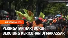 Mayday atau peringatan Hari Buruh sedunia yang jatuh pada tanggal 1 Mei digelar di hampir seluruh wilayah di Tanah Air. Di Makassar, aksi yang melibatkan buruh dan mahasiswa asal Papua, Senin (01/5) sore berujung ricuh, sejumlah pengunjuk rasa ditang...