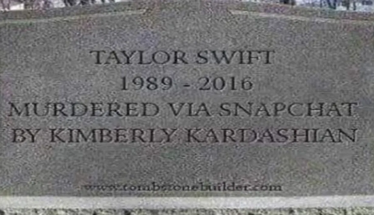 Namun netizen sudah membuatnya untuk Taylor. Karena imej pelantun lagu Blank Space ini sudah tercoreng karena terbongkar aibnya. (Dailymail/Bintang.com)