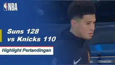 Devin Booker mencetak 38 poin untuk pergi bersama dengan tujuh assist saat Suns mendapatkan kemenangan atas Knicks, 128-110.