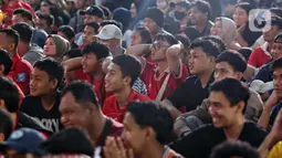 Bertandang ke markas Samurai Biru, skuad Garuda menelan kekalahan telak dengan skor 0-6. (Liputan6.com/Angga Yuniar)