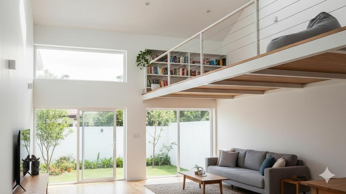 10 Inspirasi Desain Rumah Mezzanine Hemat Biaya dengan Ruang Multifungsi