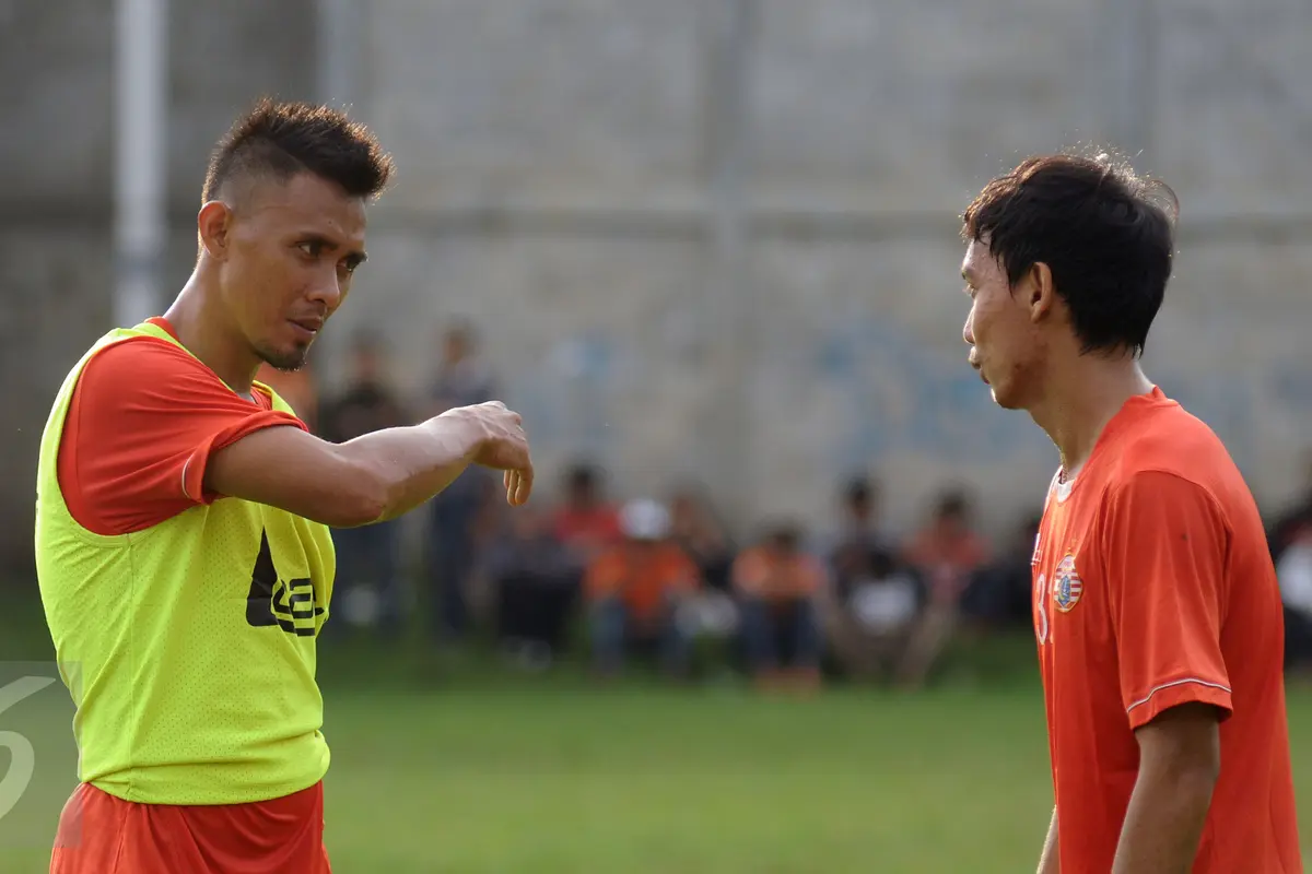 20160217-Latihan Perdana Persija Jelang Piala Bhayangkara 2016 Tanpa Didampingi Pelatih