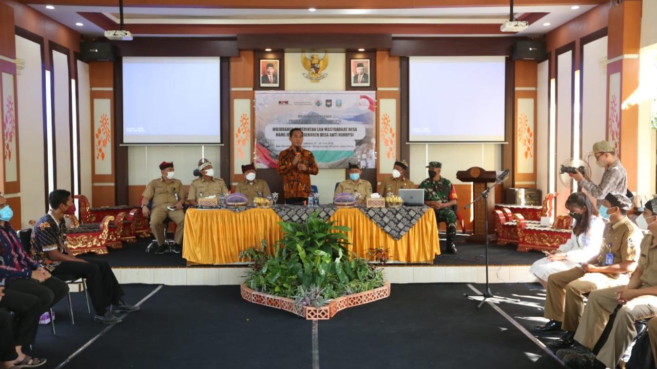 Desa Sukojati Banyuwangi Masuk Percontohan Desa Anti Korupsi