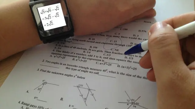 6 Tingkah Murid Mencontek Ini Kelewat Absurd, Jangan Ditiru