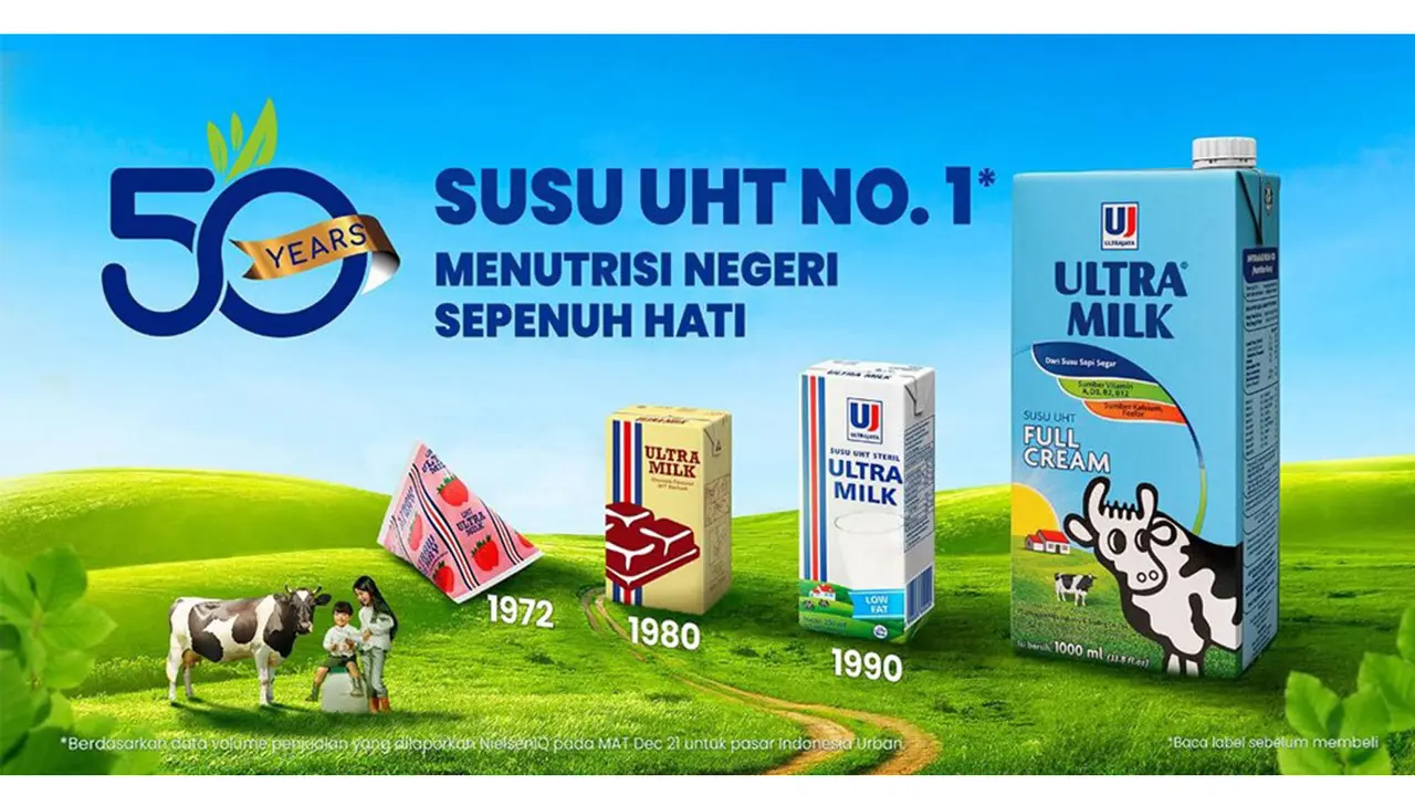 Favorit dari Generasi ke Generasi, Pionir Susu UHT di Indonesia Kini Sudah Berumur 50 Tahun