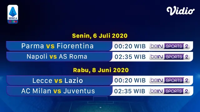 Jadwal Serie A